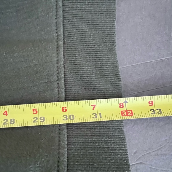 Elena Fabletics XS Dark Olive SweatShirt Dress Fleece Lining Front Pockets - Picture 12 of 12